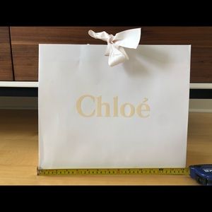 Authentic Chloe Shopping Bag
